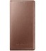 Husa Flip Cover pentru Samsung Galaxy S5 Mini G800, Rose Gold